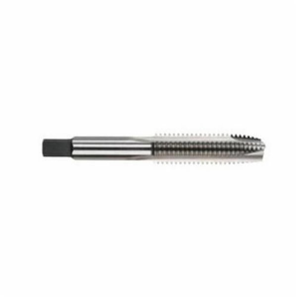 Morse Spiral Point Tap, Series 7501, Metric, Ground, M7x1, Plug Chamfer, 2 Flutes, HSS, Bright, 118 Th 38508